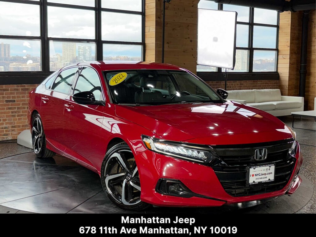 Used 2022 Honda Accord Sport SE 1.5T Sedan