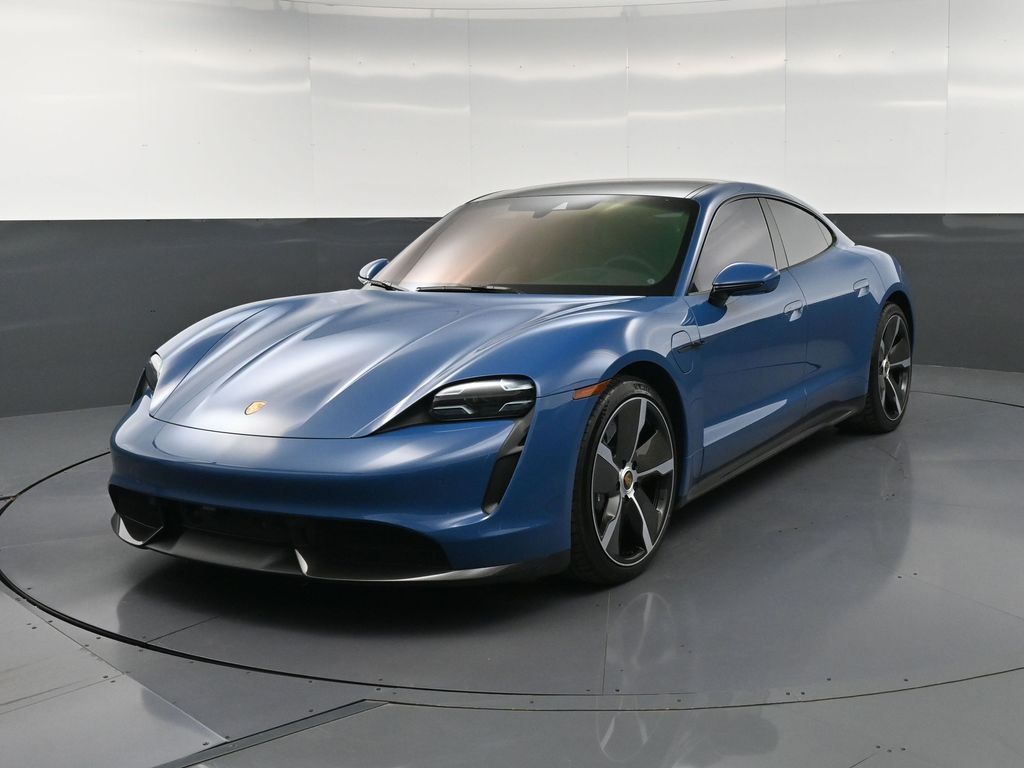 Certified 2022 Porsche Taycan Turbo S with VIN WP0AC2Y19NSA54268 for sale in New York, NY