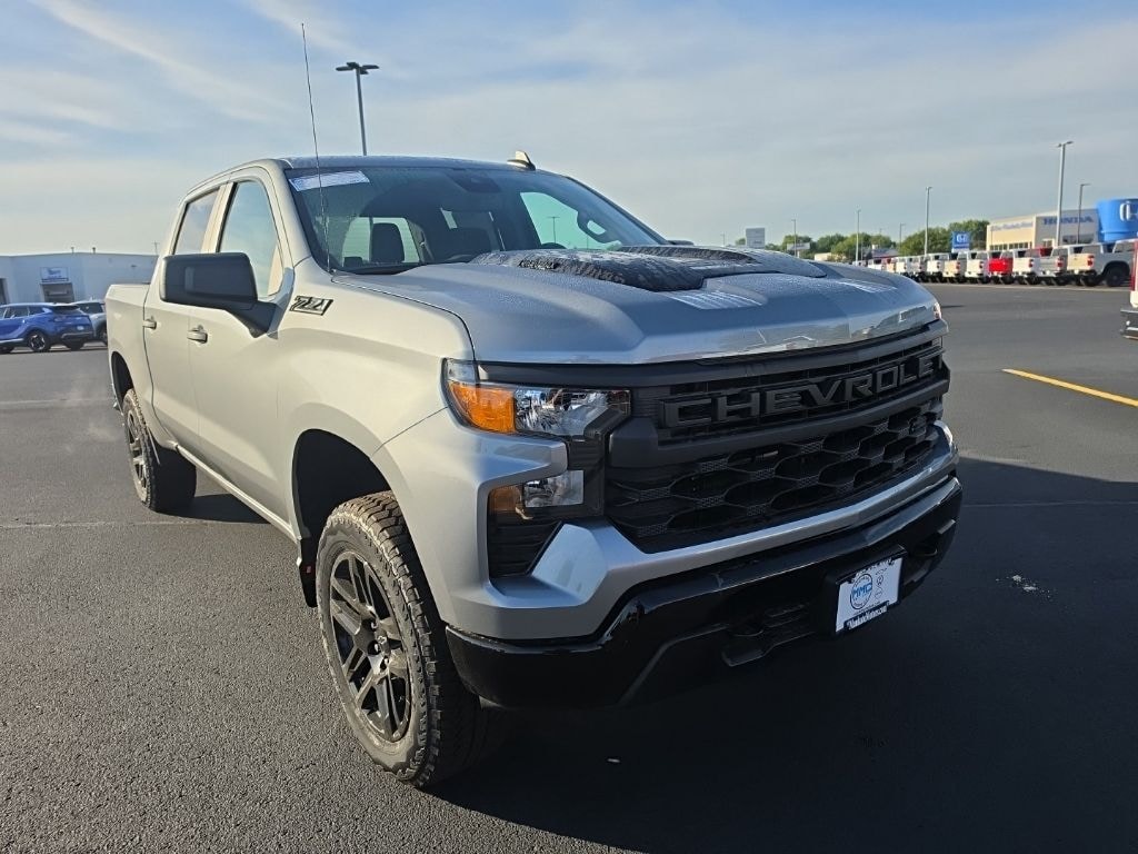 New 2026 Chevrolet Silverado 1500 Custom Trail Boss Truck Crew Cab