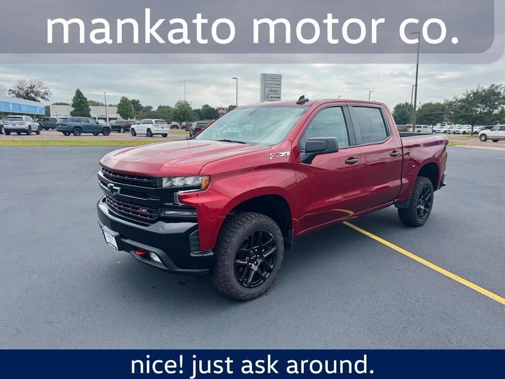 Used 2021 Chevrolet Silverado 1500 LT Trail Boss Truck Crew Cab