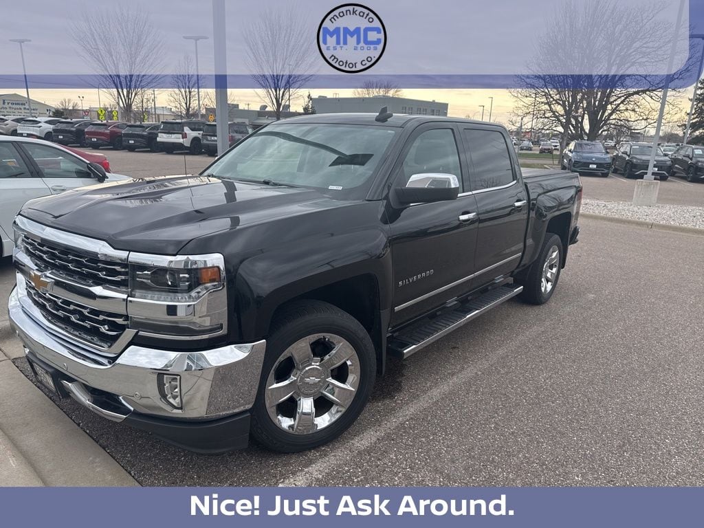 Used 2018 Chevrolet Silverado 1500 LTZ Truck Crew Cab