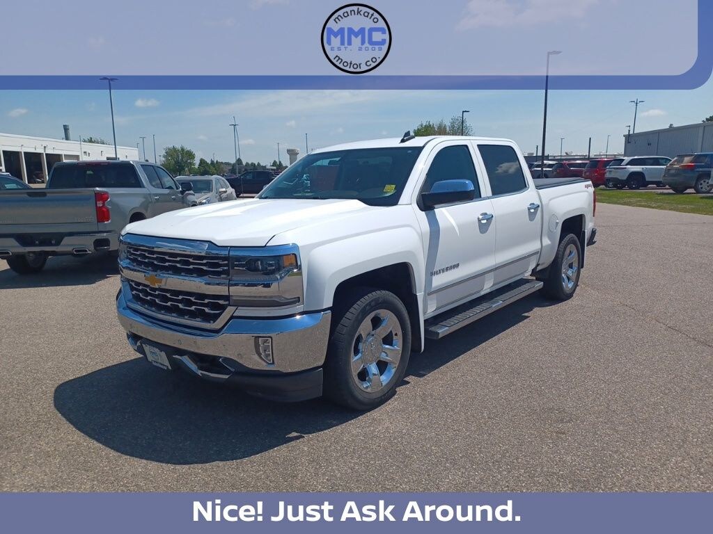 Used 2018 Chevrolet Silverado 1500 LTZ Truck Crew Cab