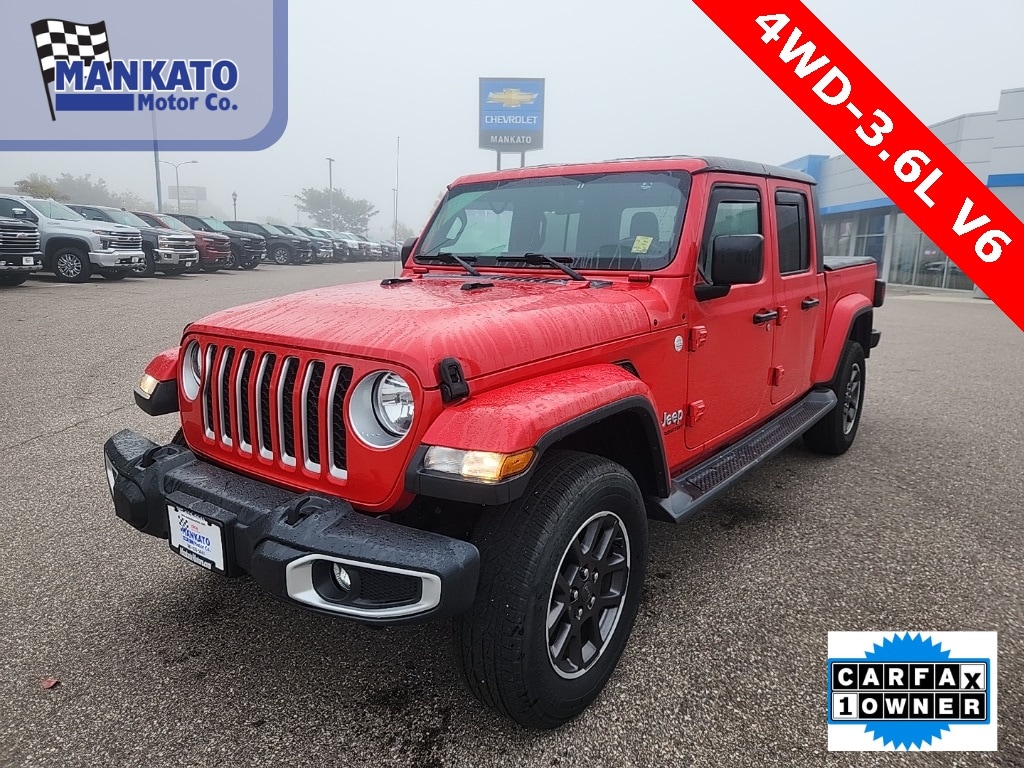Used 2020 Jeep Gladiator Overland Truck Crew Cab