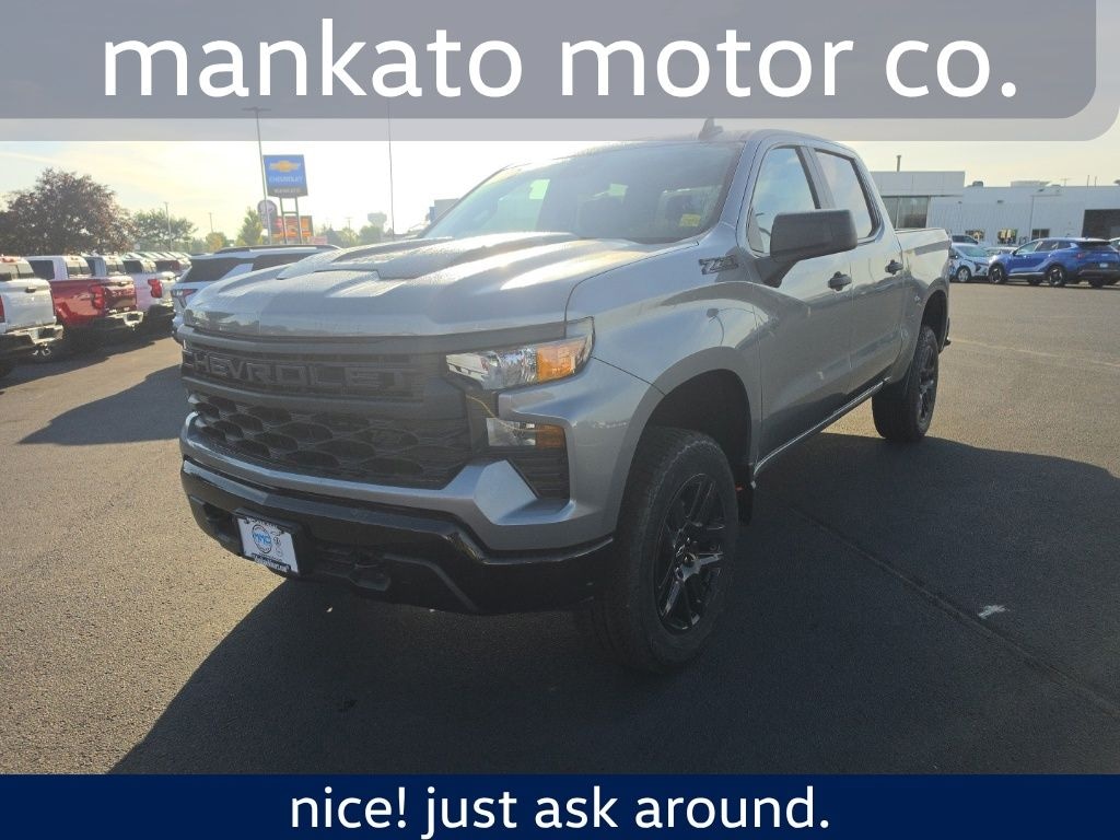 New 2026 Chevrolet Silverado 1500 Custom Trail Boss Truck Crew Cab