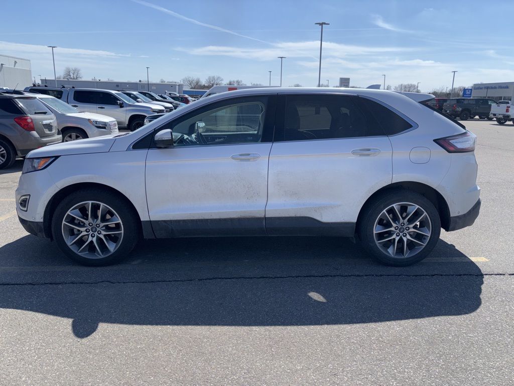 Used 2015 Ford Edge Titanium with VIN 2FMPK4K81FBC00066 for sale in Mankato, MN