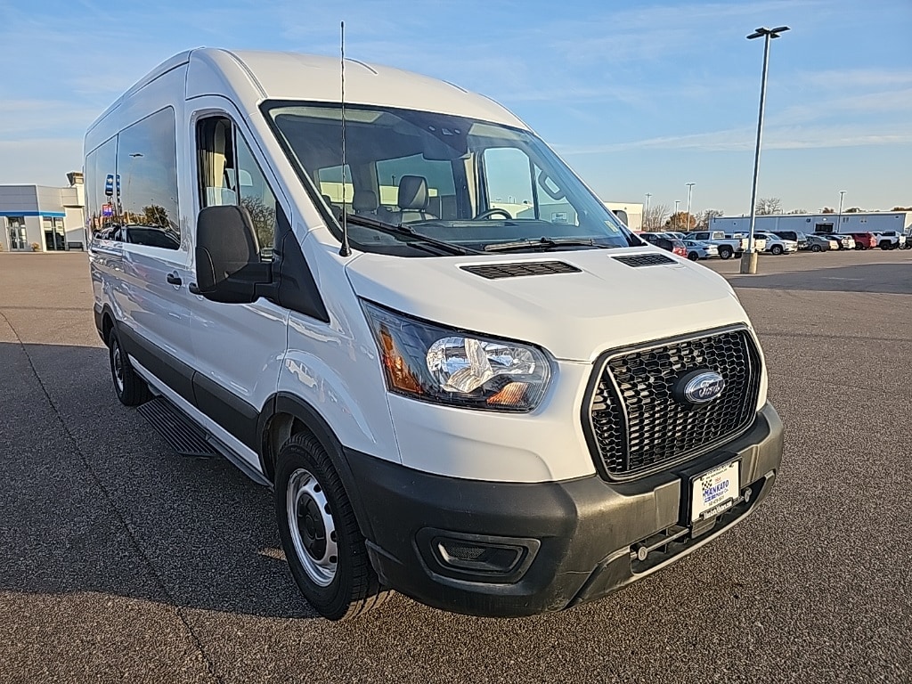 Used 2024 Ford Transit-350 XL Wagon Medium Roof Van