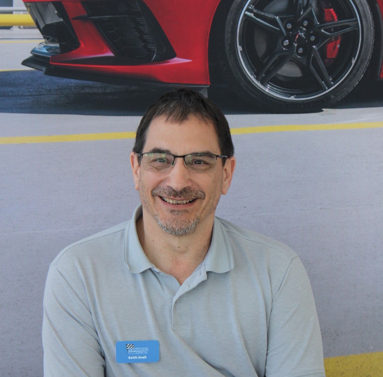 Staff member Keith Snell from 56e3189d212d