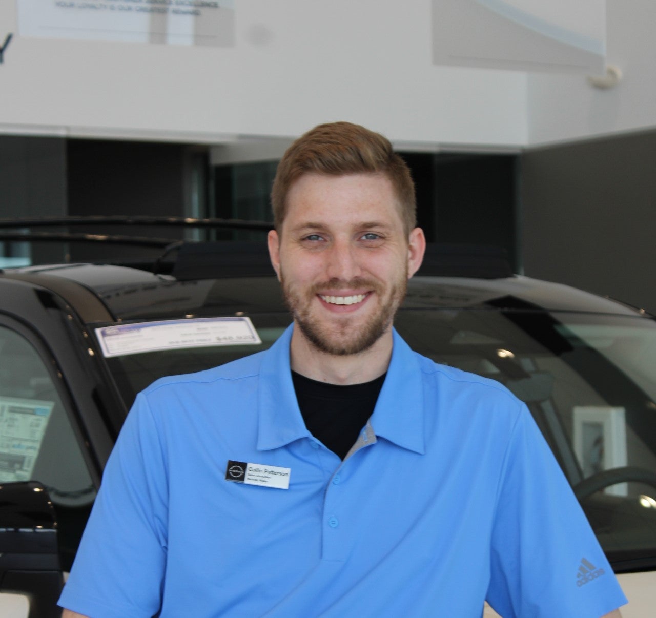 Staff member Collin Patterson from 0edcaa1cfc6e