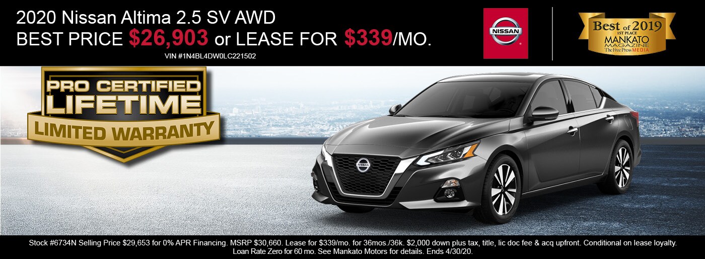 Mankato Nissan Used Cars Mankato, MN Serving New Ulm