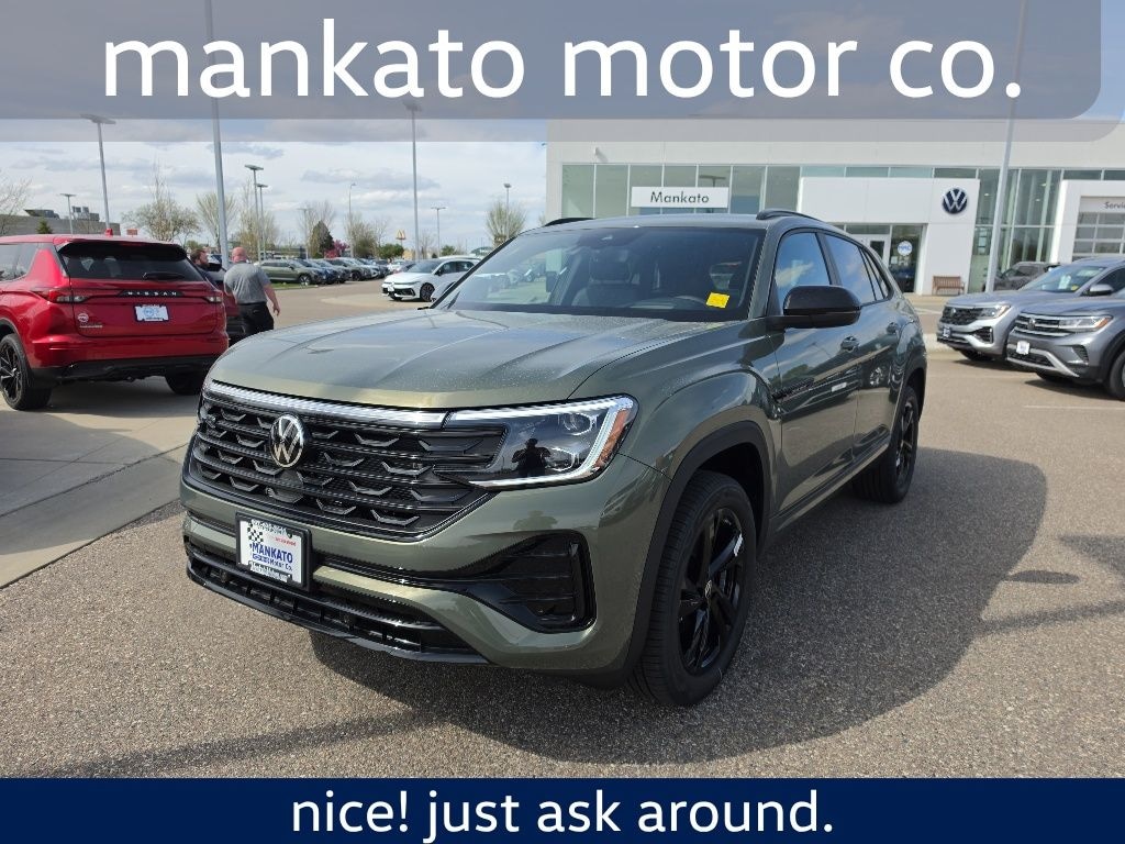 New 2026 Volkswagen Atlas Cross Sport 2.0T SEL R-Line Black SUV