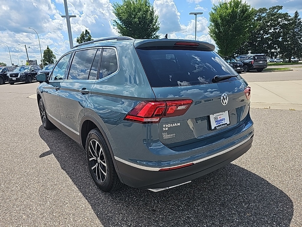 Certified 2021 Volkswagen Tiguan SE with VIN 3VV2B7AX8MM076741 for sale in Mankato, Minnesota