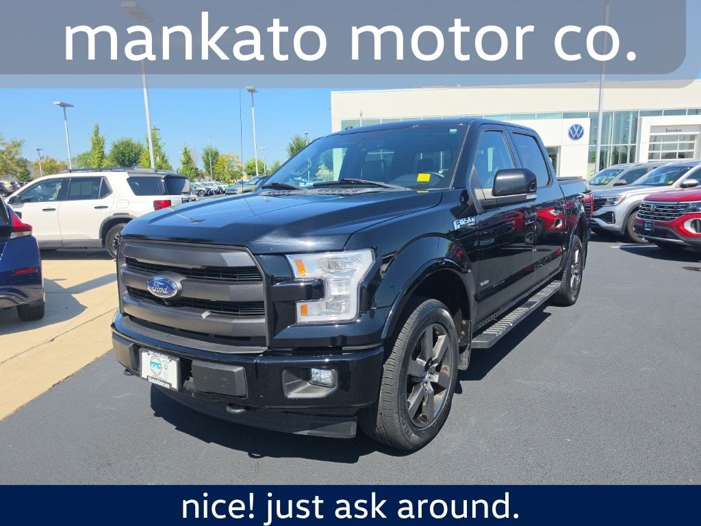Used 2016 Ford F-150 Lariat Truck SuperCrew Cab