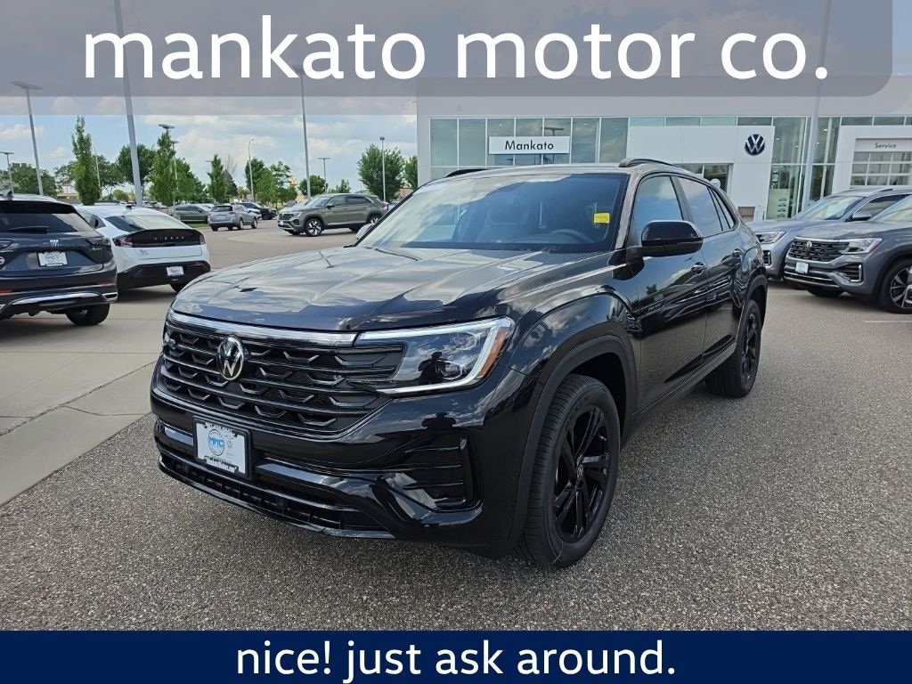 New 2026 Volkswagen Atlas Cross Sport 2.0T SEL R-Line Black SUV