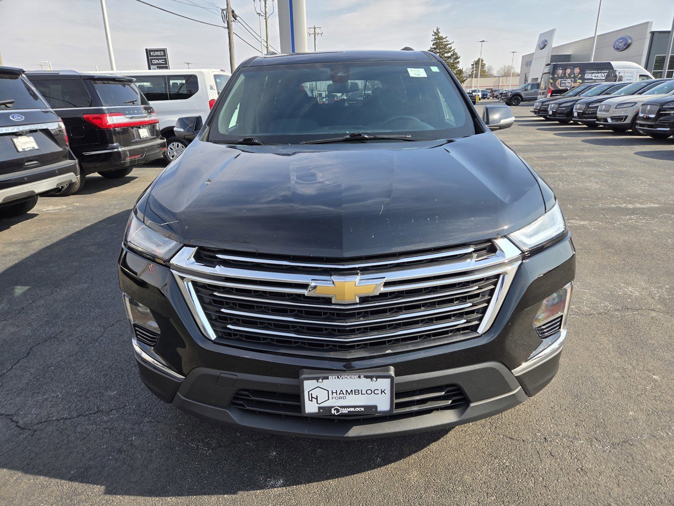 Used 2023 Chevrolet Traverse 1LT with VIN 1GNEVGKW6PJ167251 for sale in Belvidere, IL