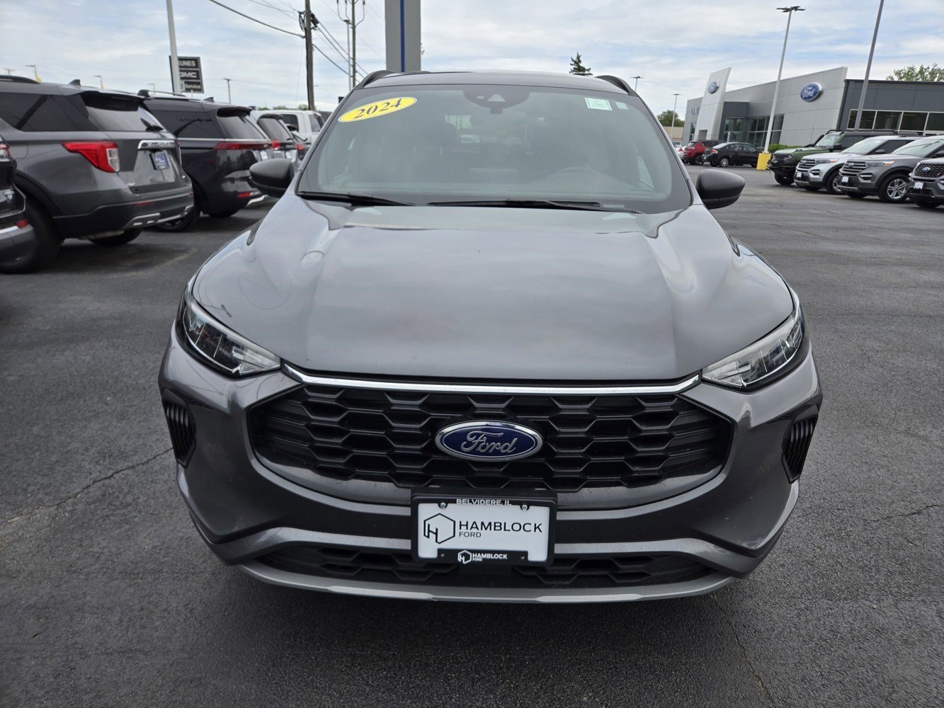 Used 2024 Ford Escape ST-Line with VIN 1FMCU0MN0RUA12786 for sale in Belvidere, IL