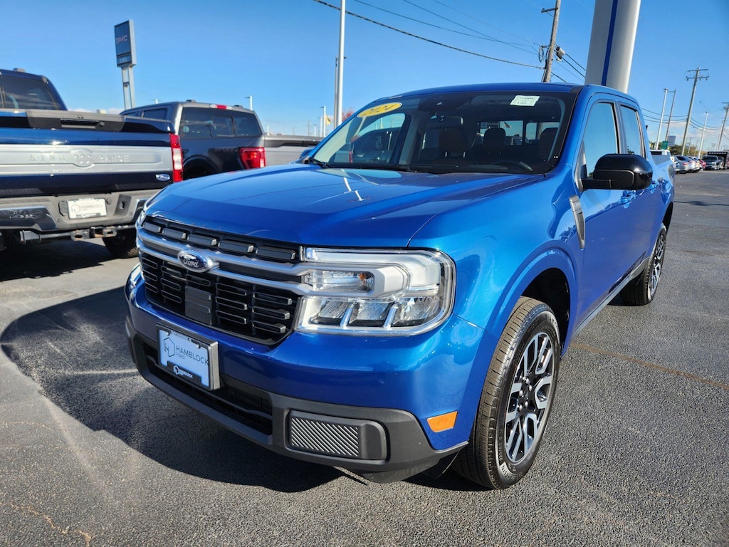 Used 2024 Ford Maverick Lariat Crew Cab Short Bed Truck