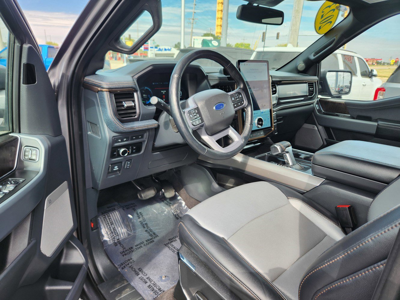 Used 2023 Ford F-150 Lightning Lariat with VIN 1FT6W1EVXPWG34765 for sale in Belvidere, IL