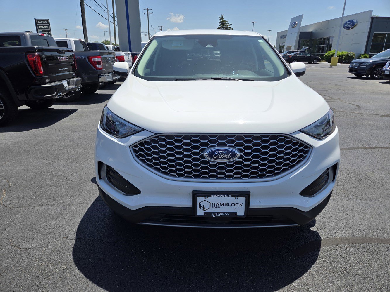Certified 2024 Ford Edge SEL with VIN 2FMPK4J95RBA71148 for sale in Belvidere, IL
