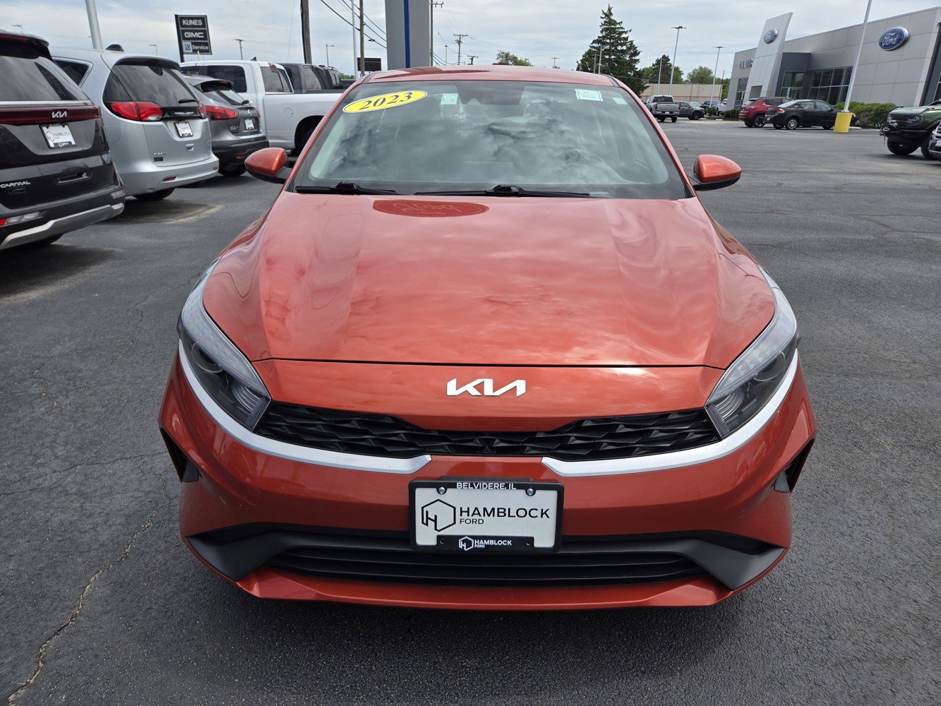 Used 2023 Kia Forte LXS with VIN 3KPF24AD8PE570651 for sale in Belvidere, IL
