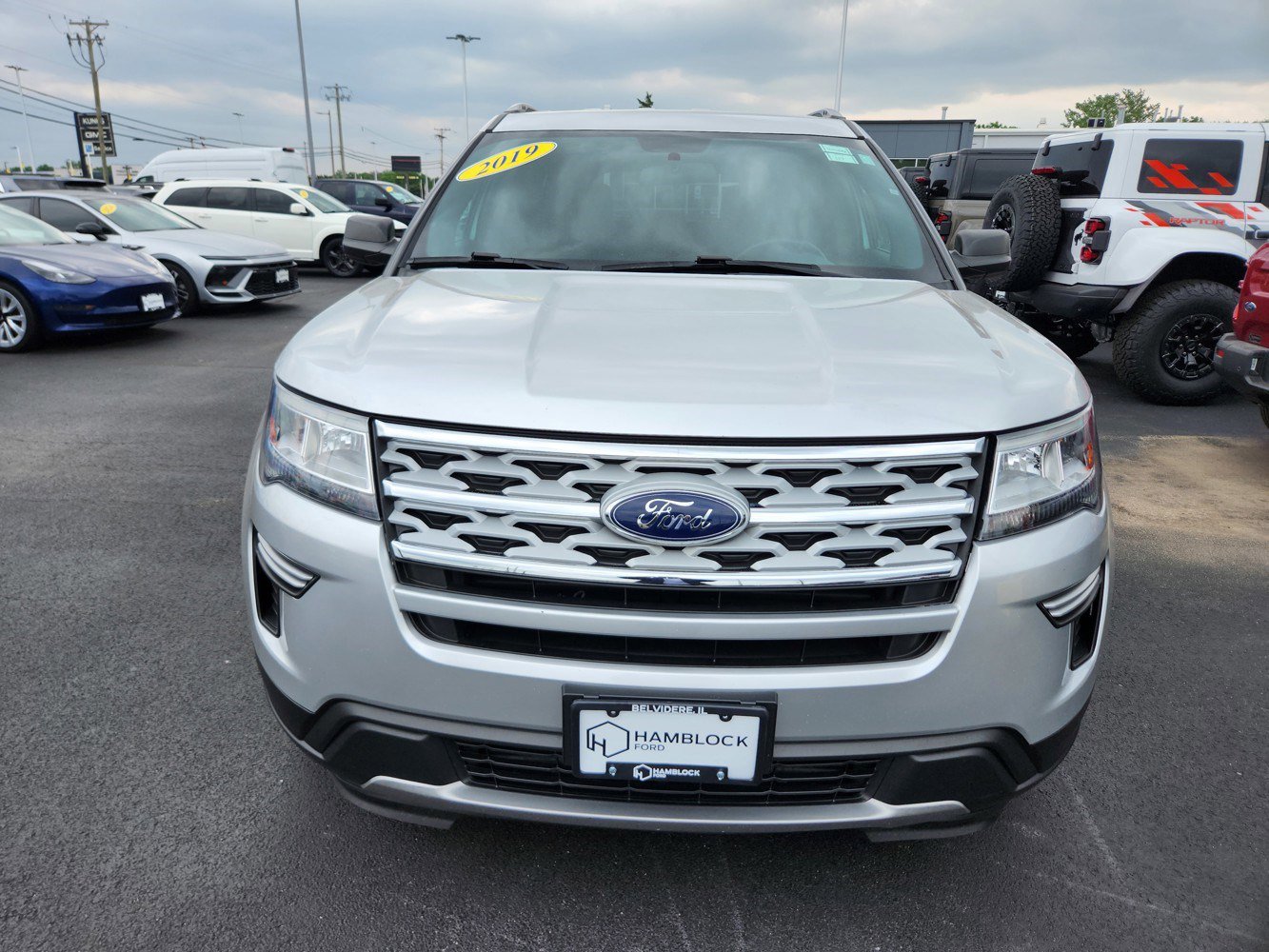 Used 2019 Ford Explorer XLT with VIN 1FM5K7D83KGB20048 for sale in Belvidere, IL