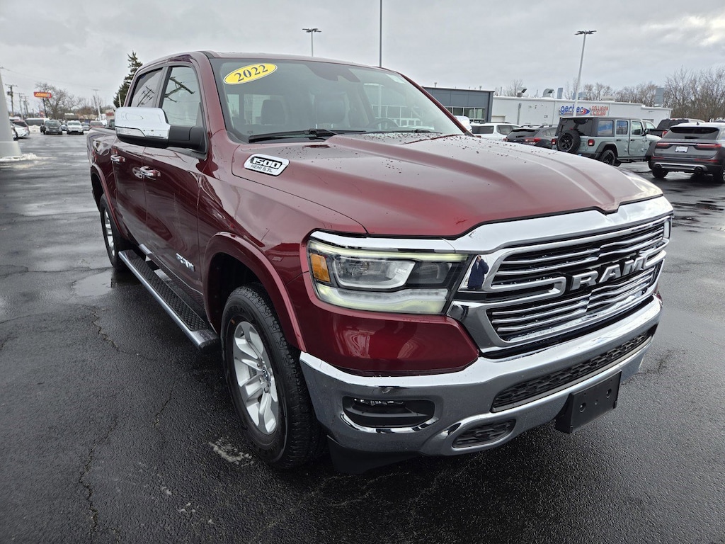 Used 2022 Ram 1500 Laramie Crew Cab Short Bed Truck