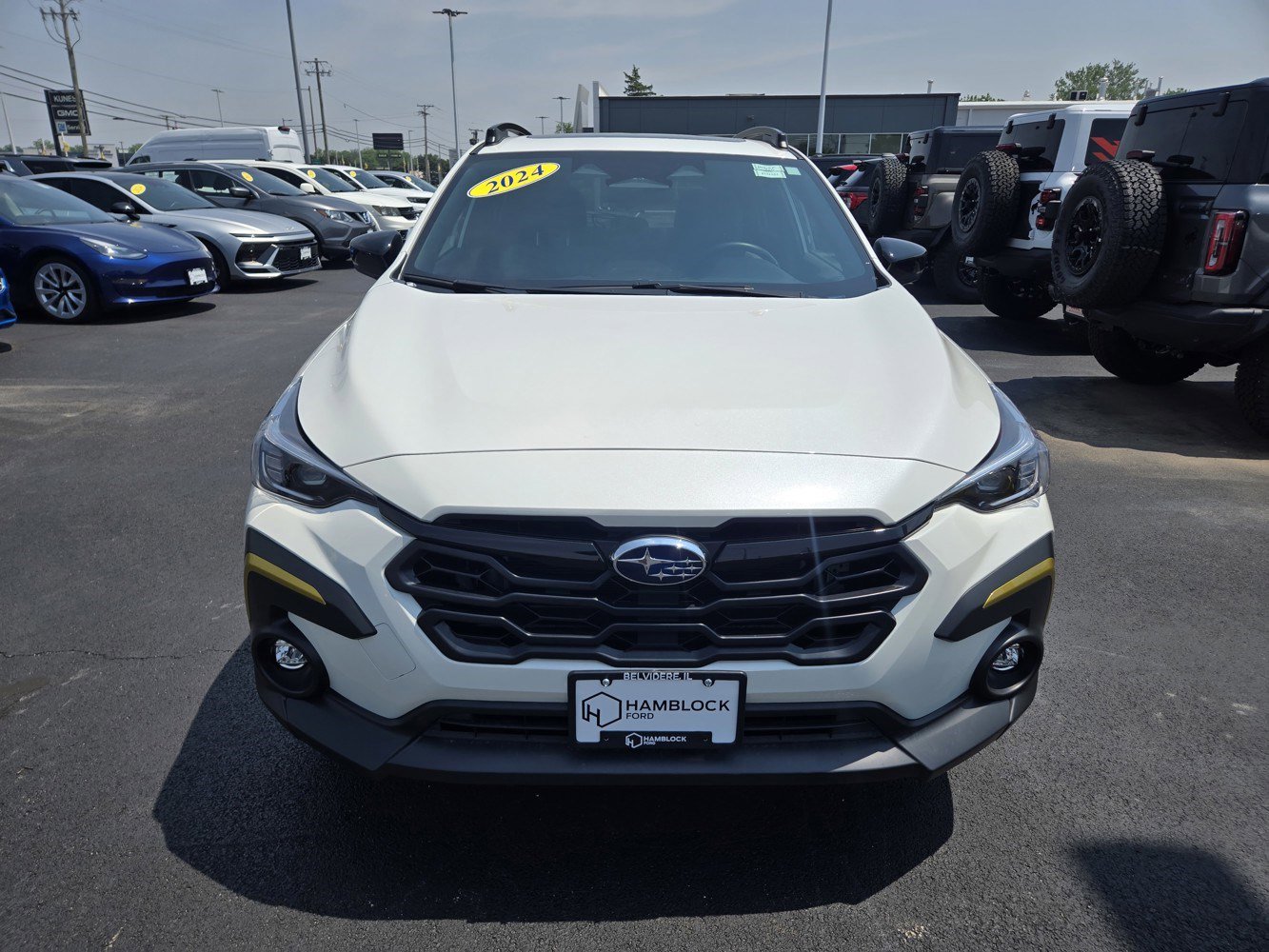 Used 2024 Subaru Crosstrek Sport with VIN 4S4GUHF68R3797196 for sale in Belvidere, IL