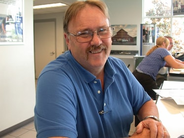 Staff member Cecil Bullins from 843176a25bfe