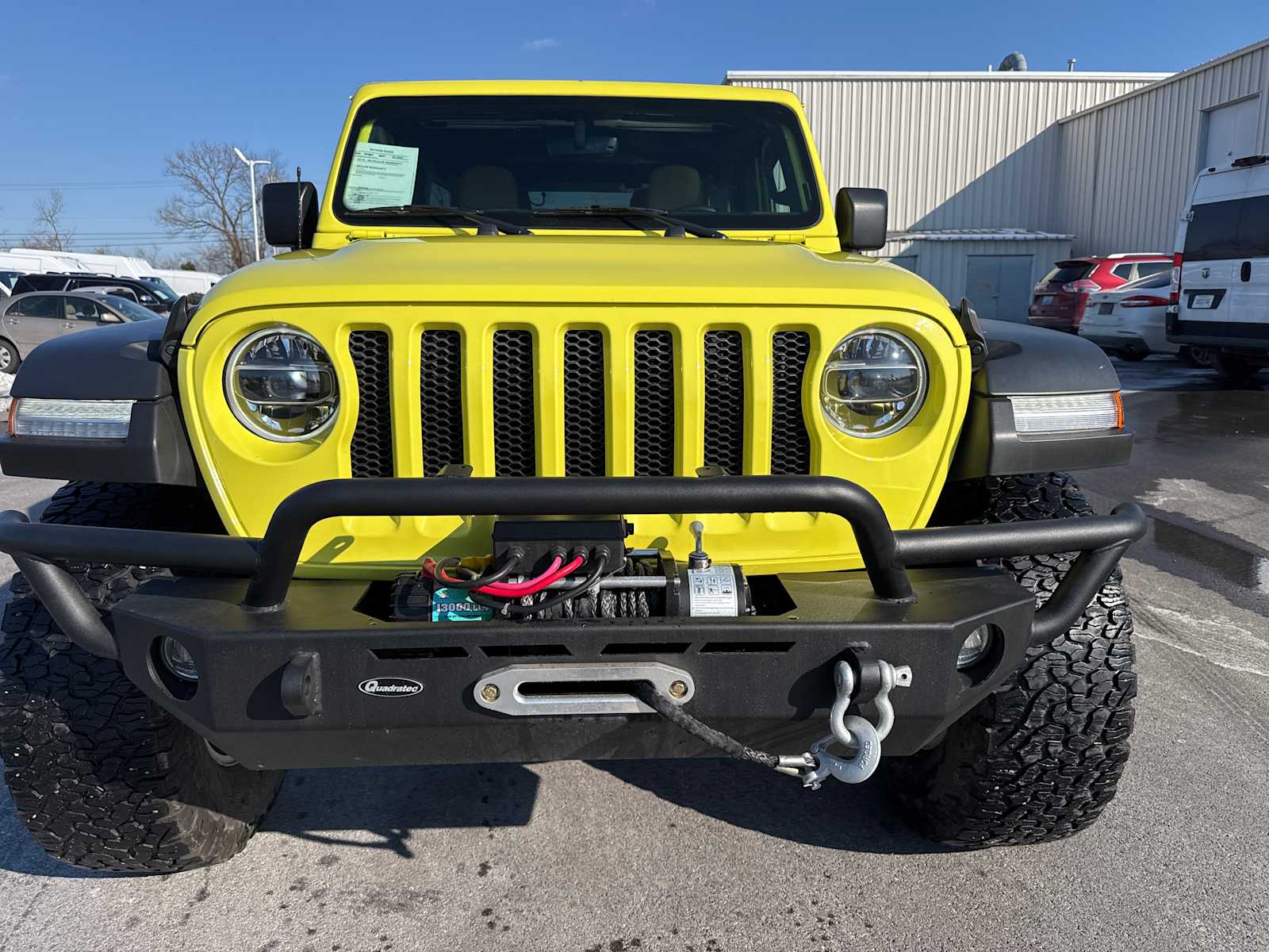 Used 2022 Jeep Wrangler Unlimited High Tide with VIN 1C4HJXDG3NW277942 for sale in Richmond, KY