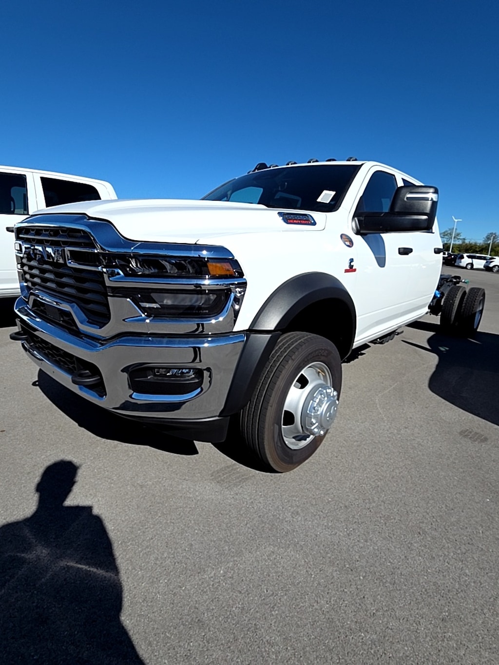 New 2025 Ram 5500 Chassis Cab 5500 TRADESMAN CHASSIS CREW CAB 4X4 84' CA Pickup