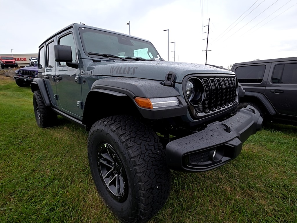 New 2026 Jeep Wrangler 4-DOOR WILLYS Sport Utility