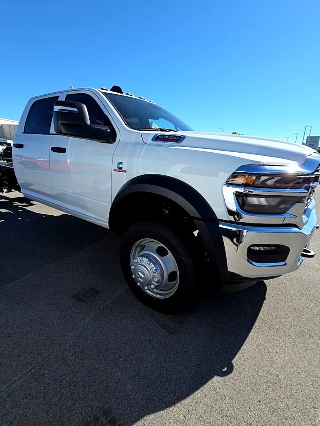 New 2025 Ram 5500 Chassis Cab 5500 TRADESMAN CHASSIS CREW CAB 4X4 84' CA Pickup