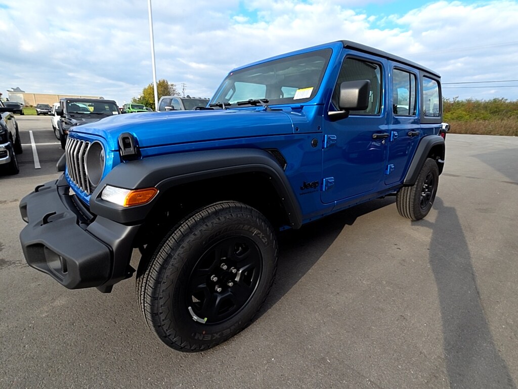 New 2026 Jeep Wrangler 4-DOOR SPORT Sport Utility