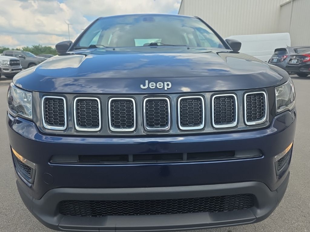 Used 2018 Jeep Compass Sport with VIN 3C4NJDAB7JT144224 for sale in Richmond, KY