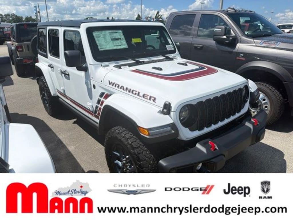 New 2026 Jeep Wrangler 4-Door Sport Sport Utility
