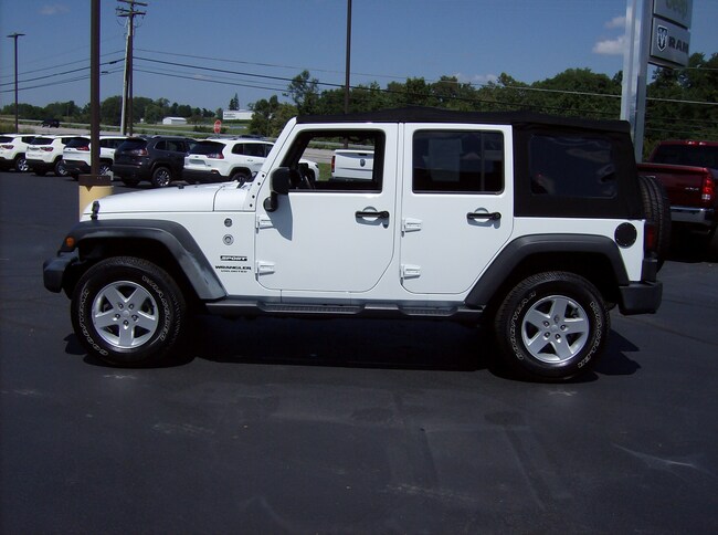 Used 2017 Jeep Wrangler JK Unlimited Sport 4x4 For Sale ...
