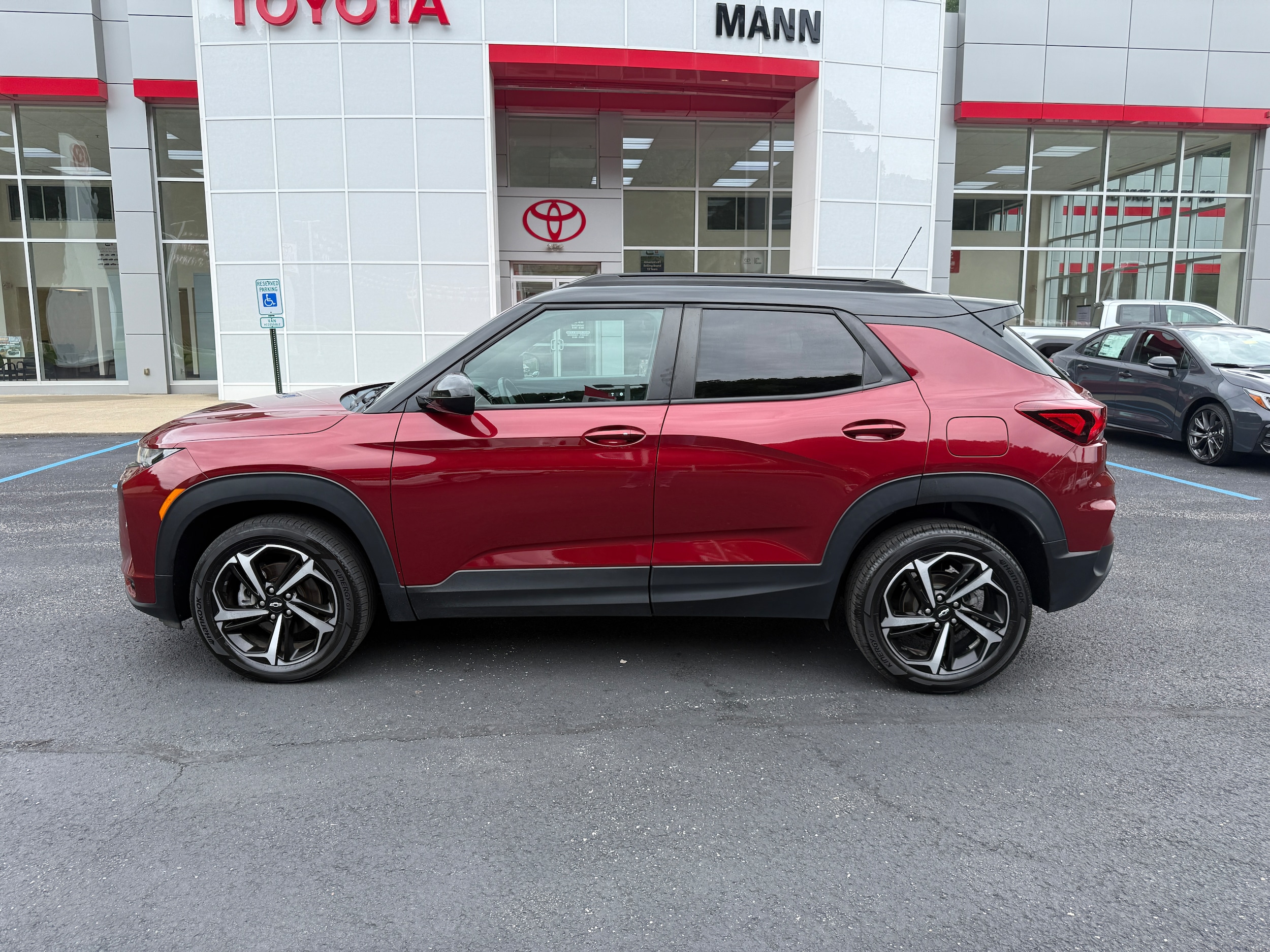 Used 2023 Chevrolet TrailBlazer RS with VIN KL79MUSL1PB062044 for sale in Prestonsburg, KY