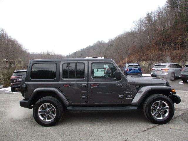 Used 2018 Jeep All-New Wrangler Unlimited Sahara with VIN 1C4HJXEN9JW295563 for sale in Prestonsburg, KY