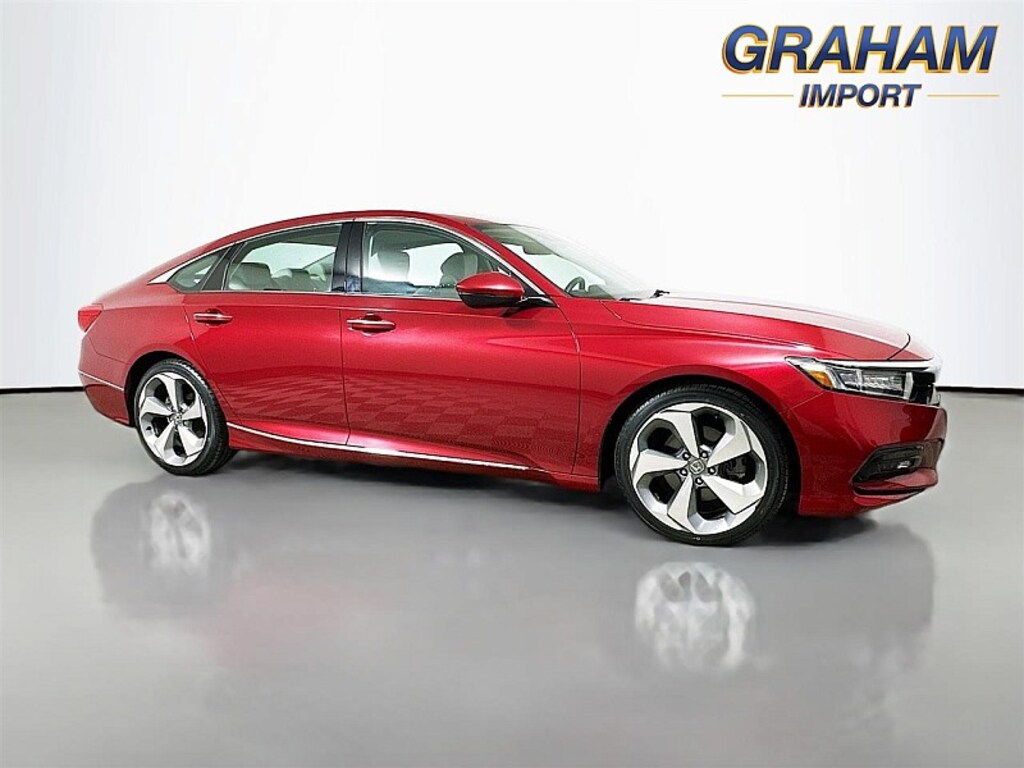 Used 2018 Honda Accord Sedan Touring 1.5T Mid-Size Car
