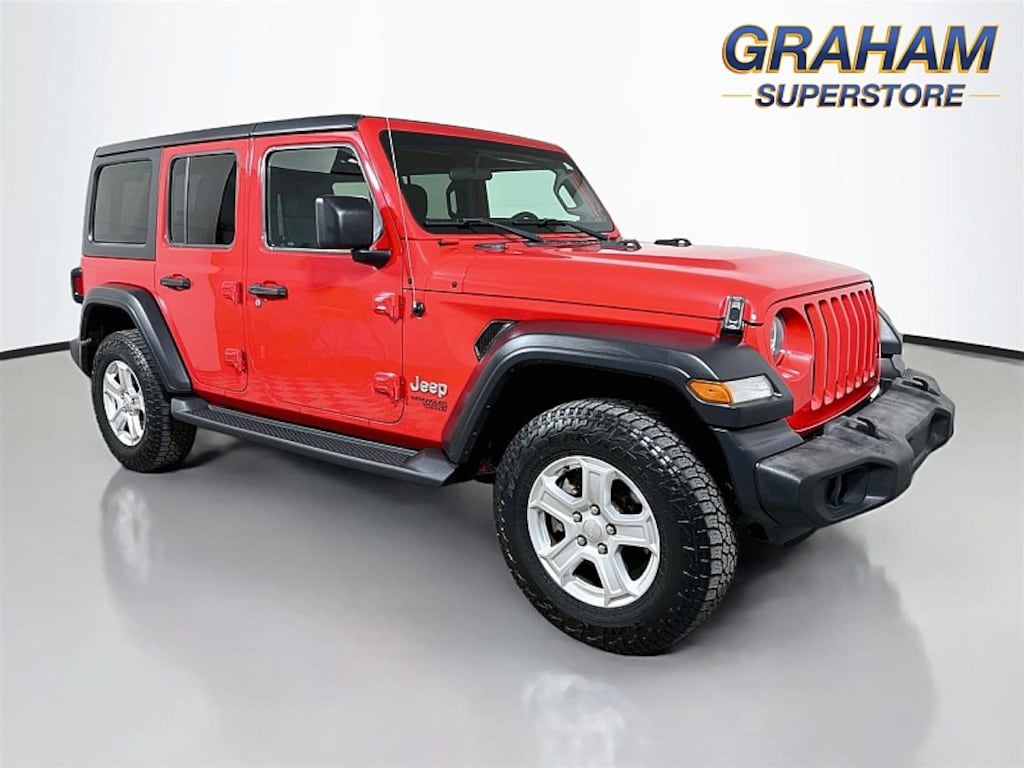 Used 2019 Jeep Wrangler Unlimited Sport S Crossover SUV