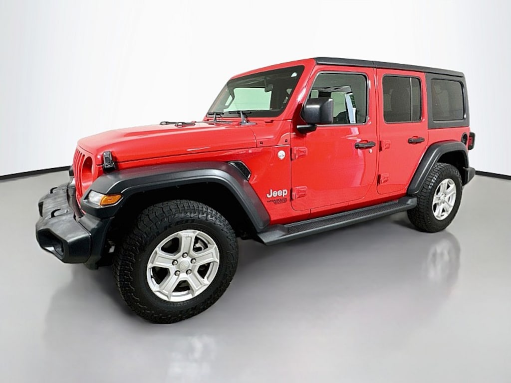 Used 2019 Jeep Wrangler Unlimited Sport S Crossover SUV
