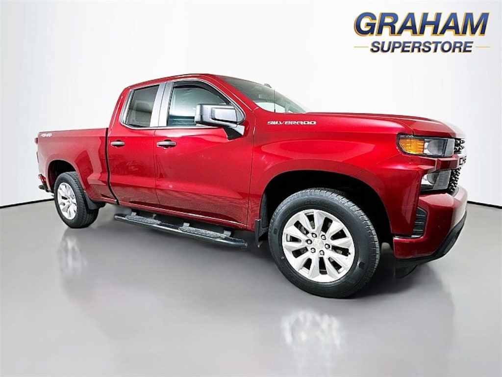 Used 2021 Chevrolet Silverado 1500 4WD Custom Full Size Truck