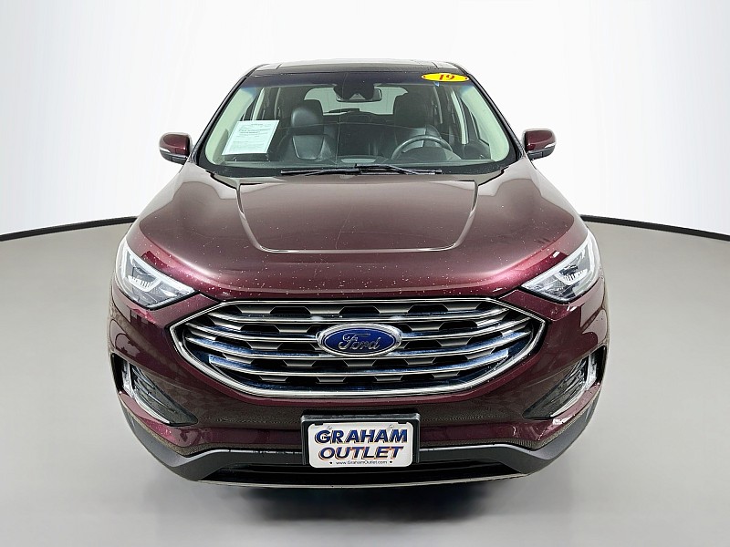 Used 2019 Ford Edge Titanium with VIN 2FMPK4K97KBB79565 for sale in Mansfield, OH