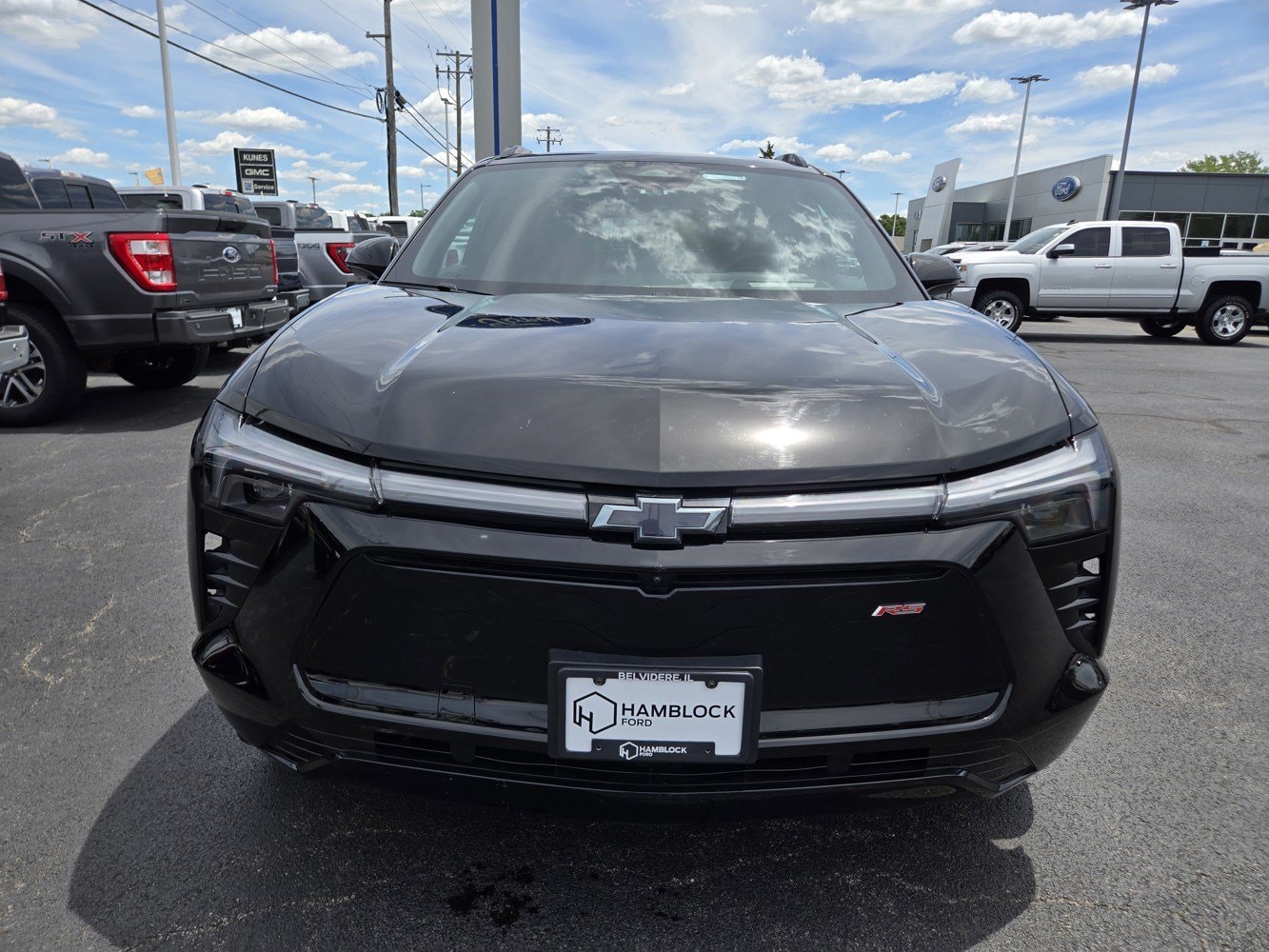 Used 2024 Chevrolet Blazer EV RS with VIN 3GNKDCRJ8RS152860 for sale in Belvidere, IL