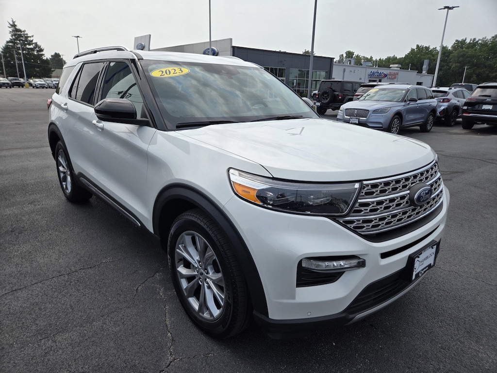 Certified 2023 Ford Explorer Limited SUV