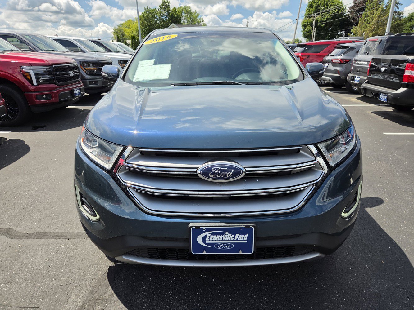Used 2016 Ford Edge SEL with VIN 2FMPK4J80GBB17912 for sale in Belvidere, IL
