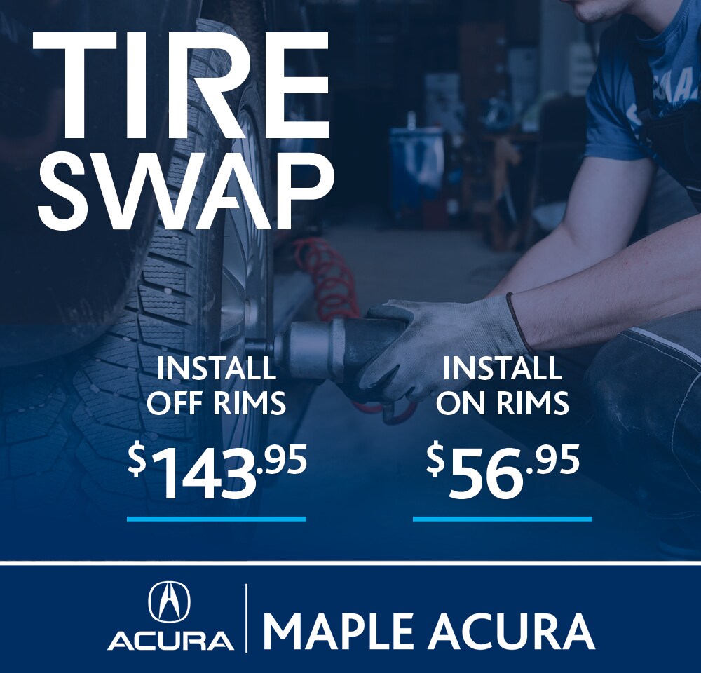 Tire Swap - Maple Acura