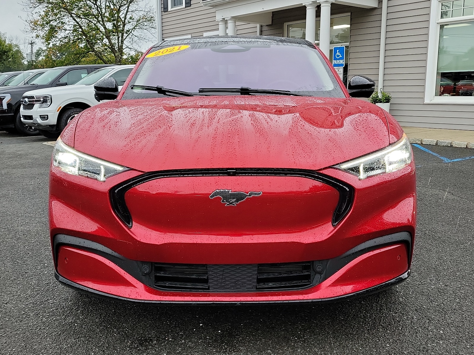 Certified 2021 Ford Mustang Mach-E Premium AWD with VIN 3FMTK3SU0MMA04248 for sale in Mendham, NJ