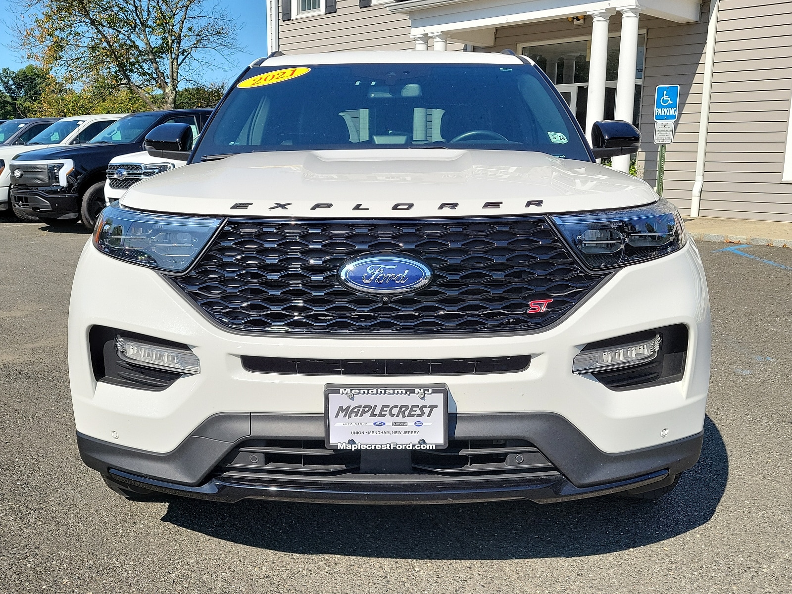 Used 2021 Ford Explorer ST with VIN 1FM5K8GC9MGB38336 for sale in Mendham, NJ