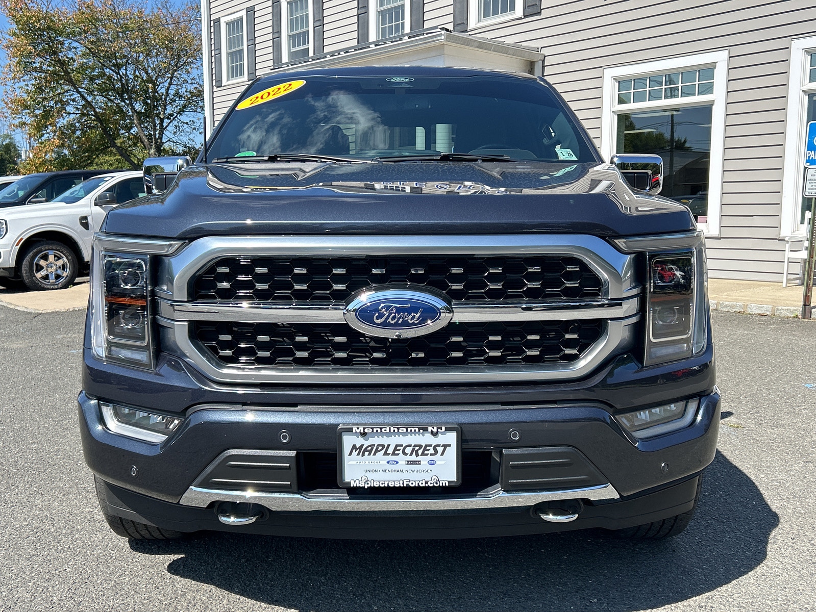 Used 2022 Ford F-150 Platinum with VIN 1FTFW1ED4NFB77584 for sale in Mendham, NJ