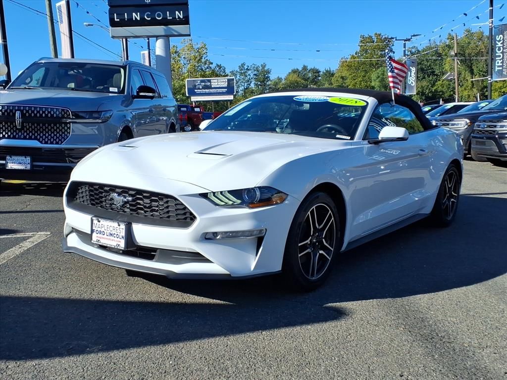 2018 Ford Mustang EcoBoost Premium Convertible photo 2
